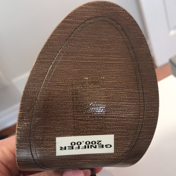 Nine West- boutique 9 platform, woven heel pump. - Picture 11 of 12